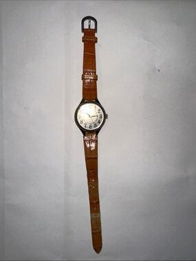 Women’s vintage Carriage watch by Tymex with leather band